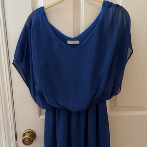 Blue Flowy dress